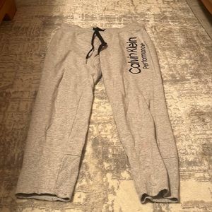 Calvin Klein grey sweats